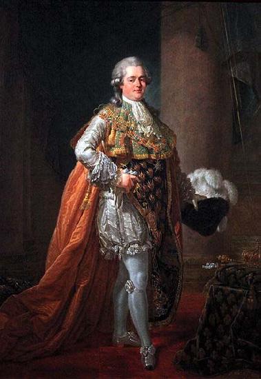 unknow artist Portrait of Louis Stanislas Xavier, comte de Provence Germany oil painting art